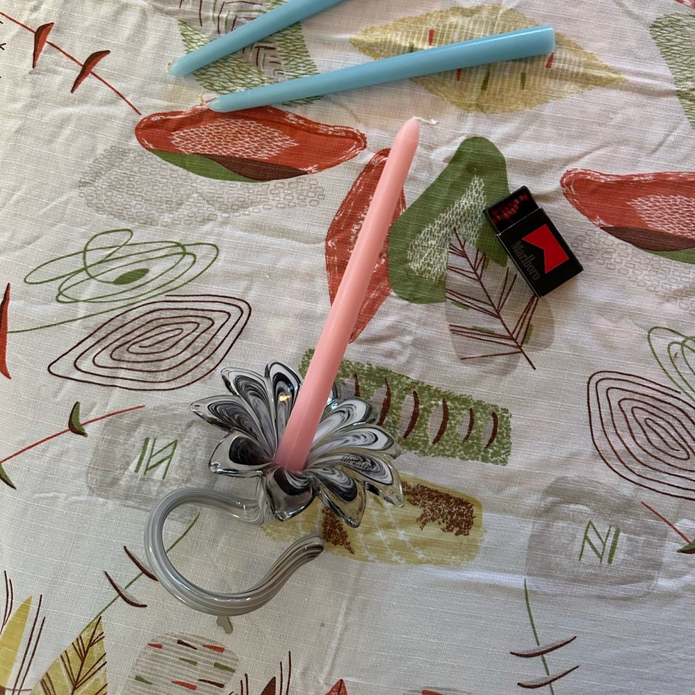 Murano glass candle holder - Picture 7 of 7